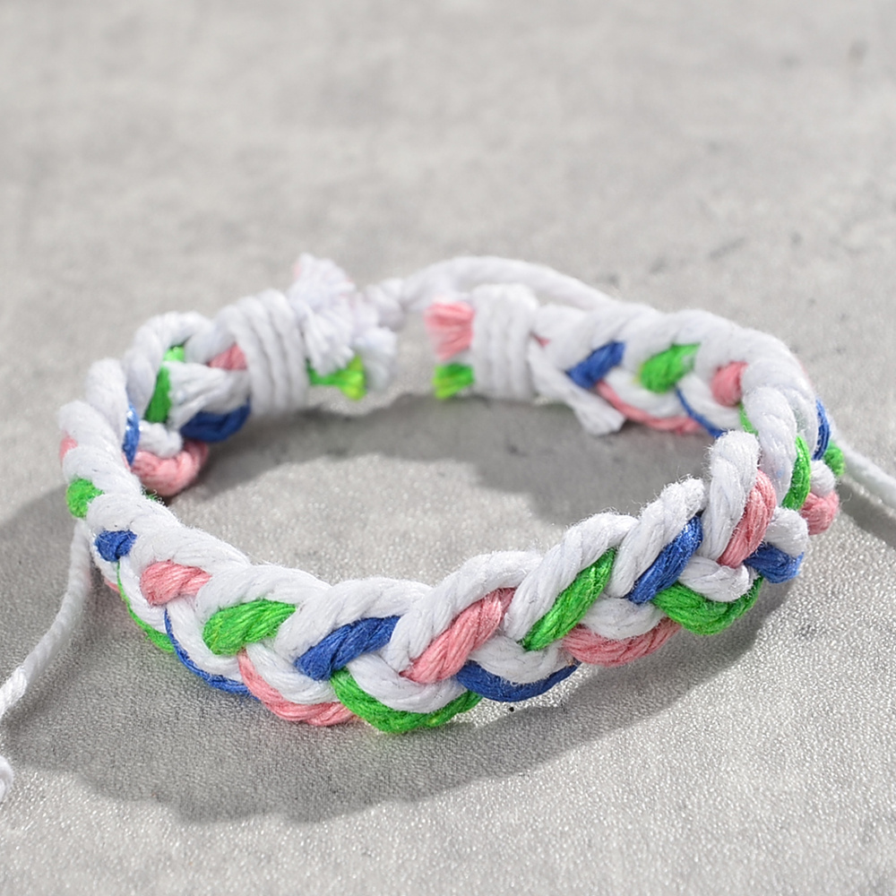 36pcs Boho Braided Friendship Bracelets Set Unisex Adjustable Wristbands